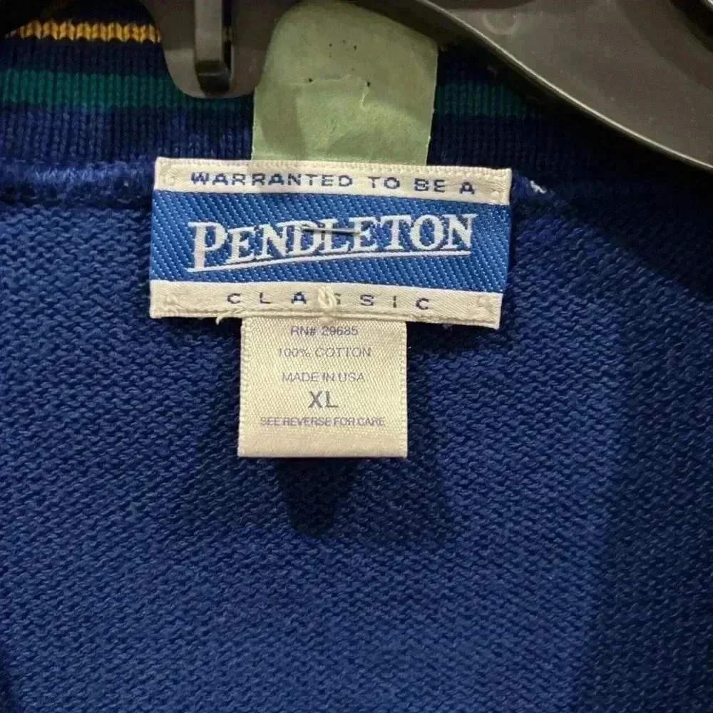 Pendleton Nautical Wool Sweater Size XL - Picture 6 of 6